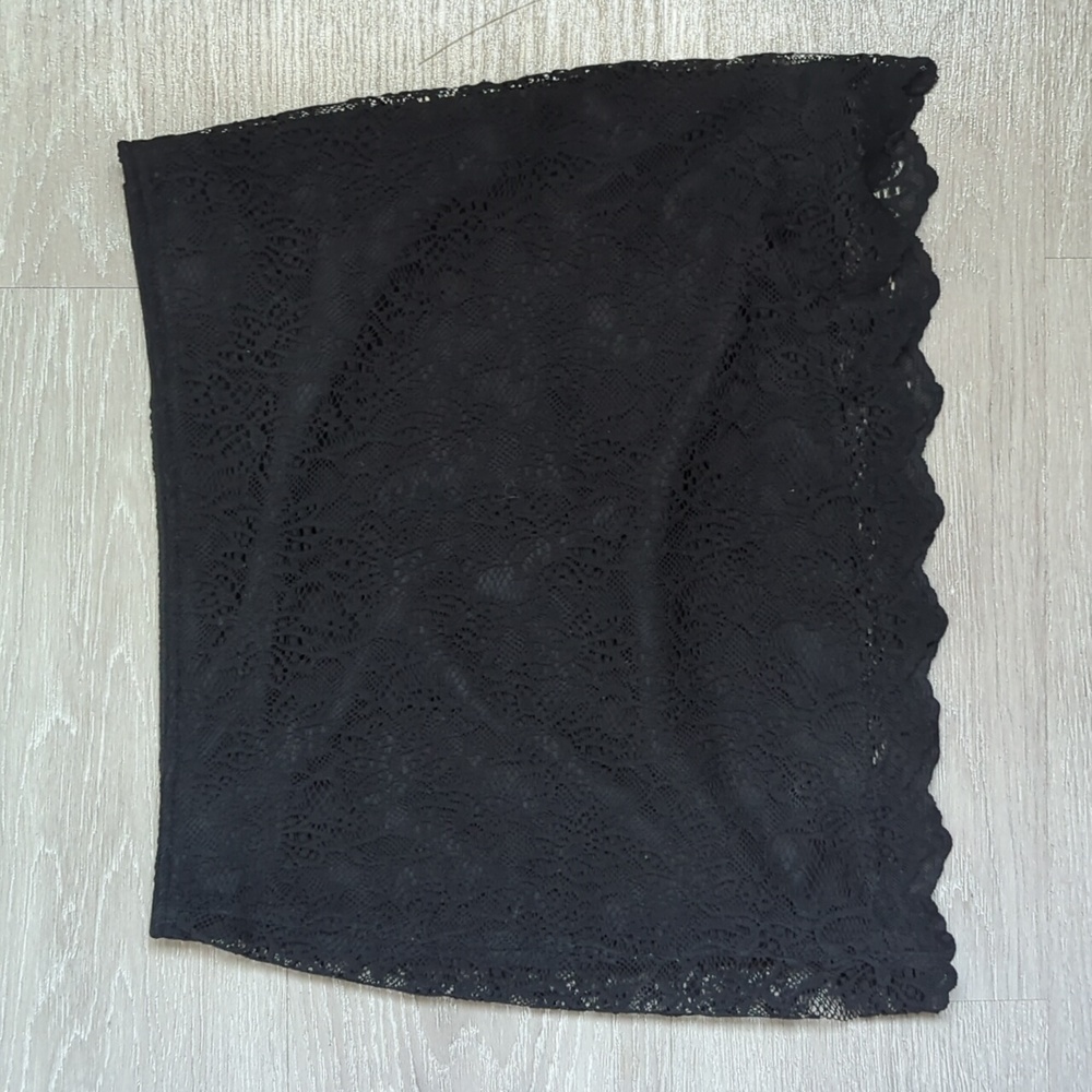 Zara lace mini skirt